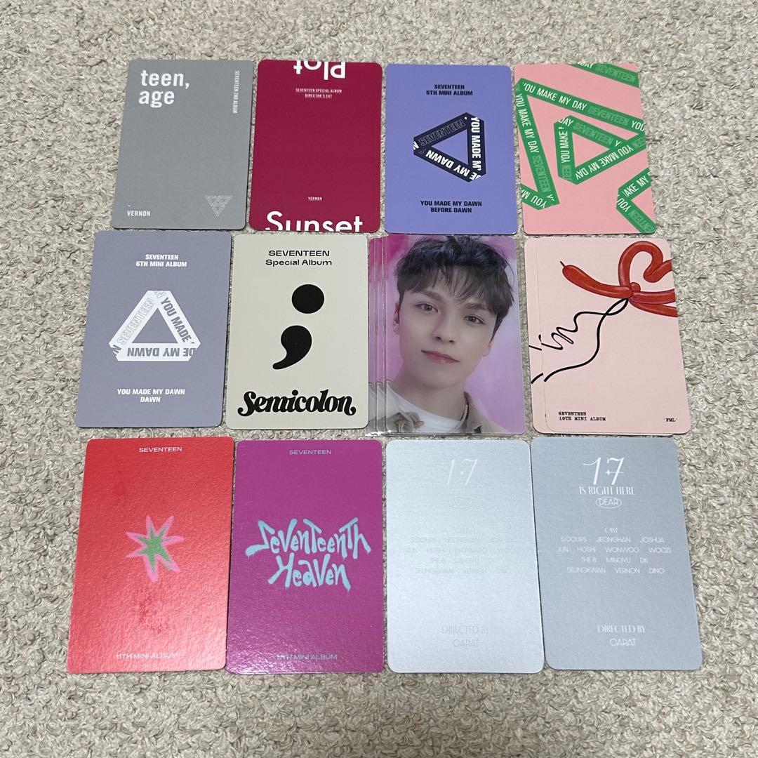 SEVENTEEN トレカ バーノン トレカまとめ売り
