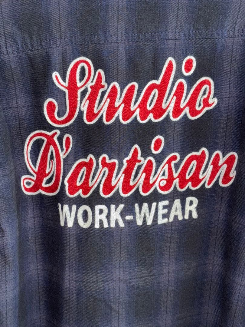 STUDIO D'ARTISAN ダルチザン チェックシャツ L