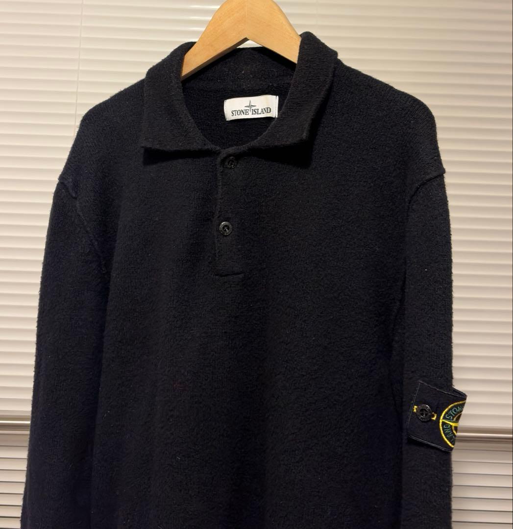 s*o様 STONE  ニットポロ ストーンアイランド ポロシャツ