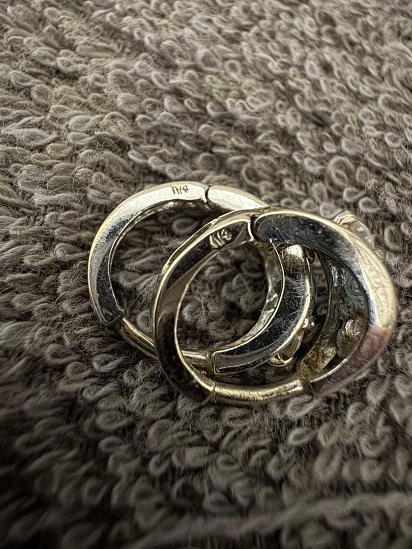 k18 k14 ピアス3セット