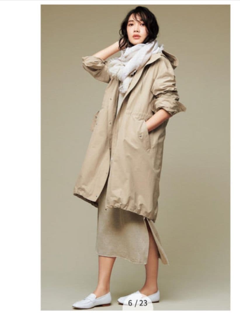 【新品タグ付き】23区 モッズコート マウンテンパーカー フィールドコート