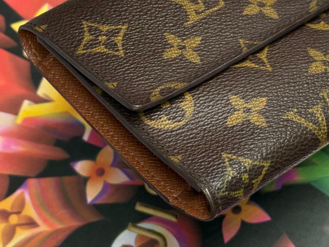 良品！LOUIS VUITTONルイヴィトン　インターナショナル長財布