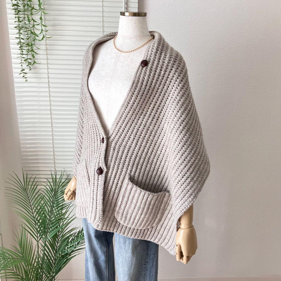 【新品】【2023AW】plage SHEPLEY YARNS ストール ベスト