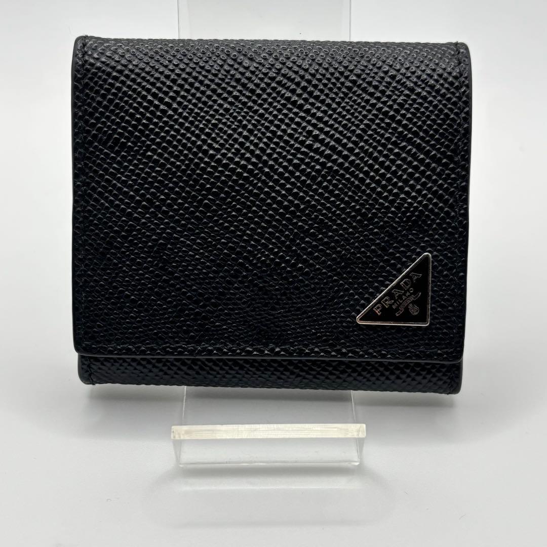 【極美品】 ケース 小銭入れ ブラック サフィアーノ