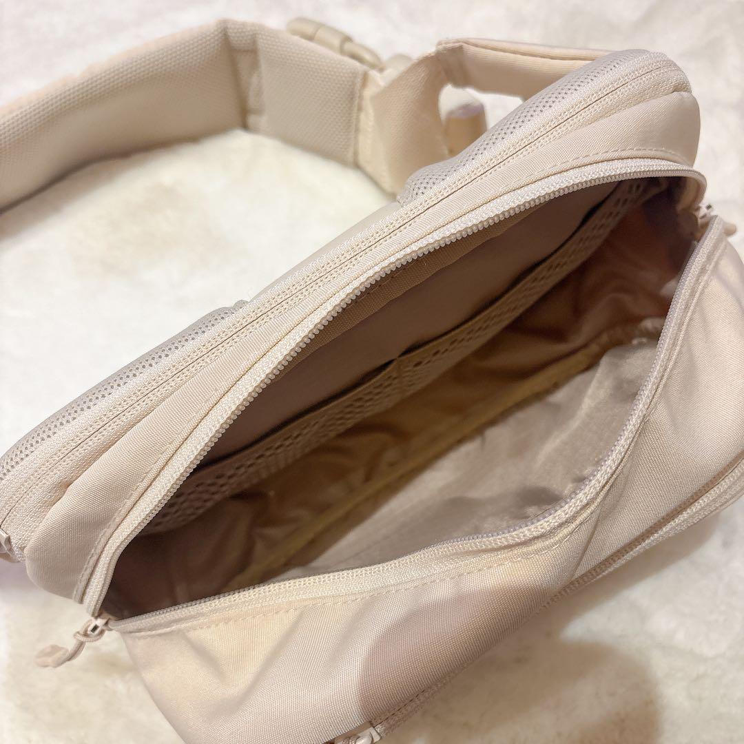 POMULU ナチュラルアイボリー 2WAYヒップシート