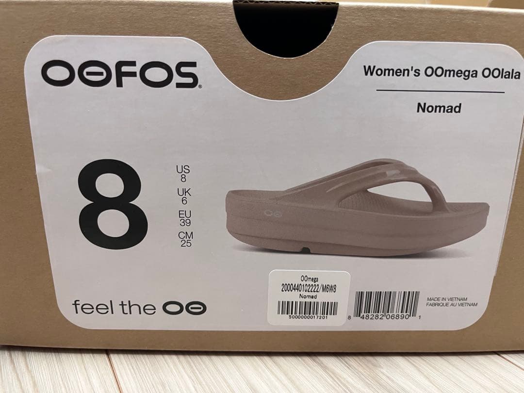 ウーフォス OOFOS ウーメガ リカバリーサンダル Oomega 正規箱付き
