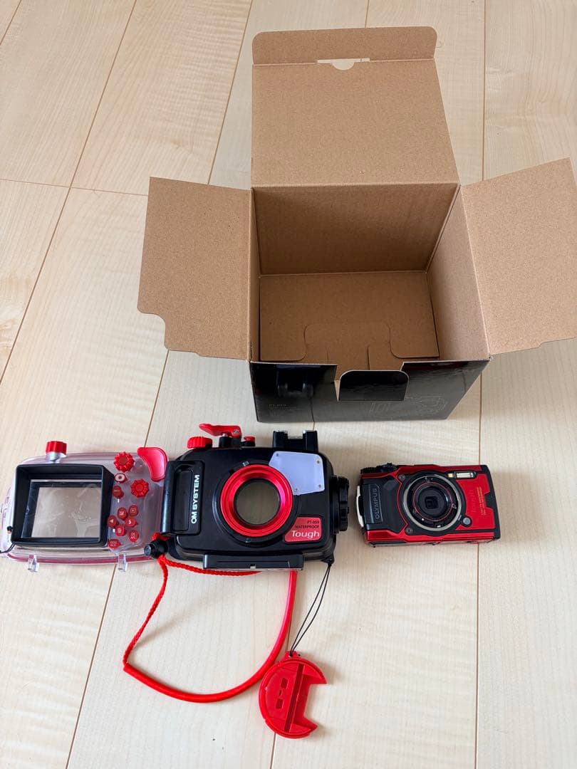 OLYMPUS TG6、PT-059、SDカードセット