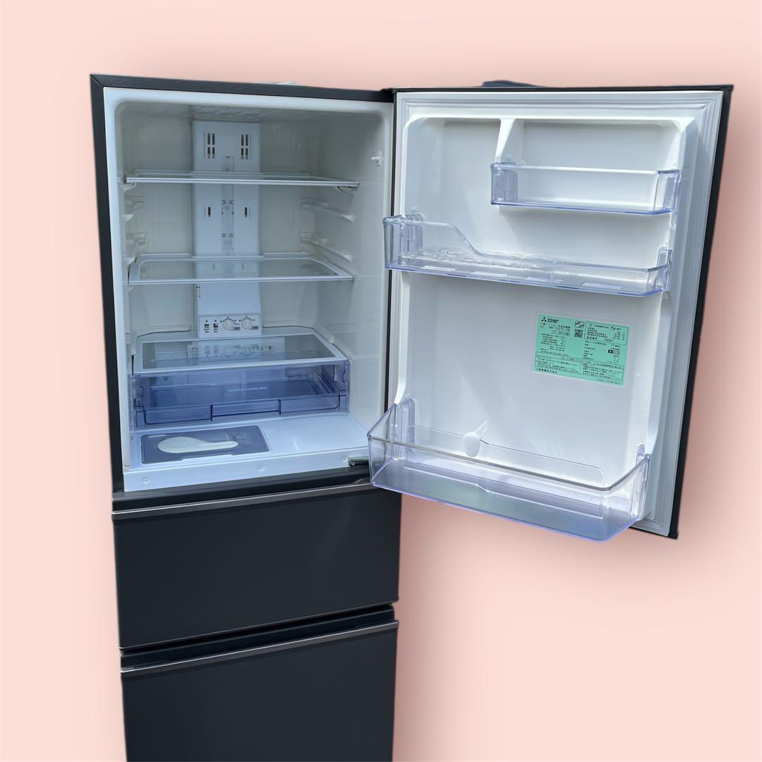 三菱 ノンフロン冷凍冷蔵庫 MR-CX27G 3ドア 2021年製 自動製氷機能