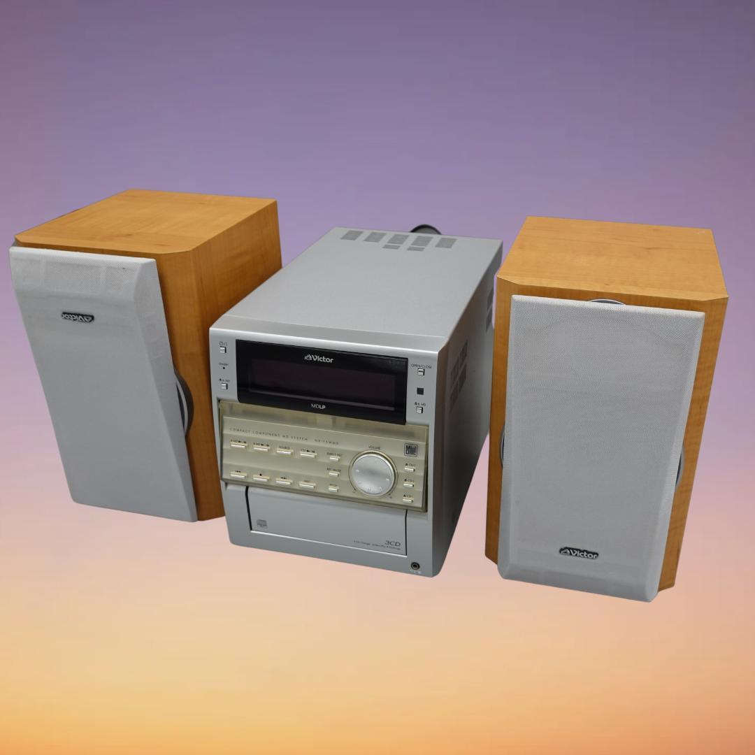 【中古】Victor CA-NXF5WMD-M ミニコンポ　基本動作確認済