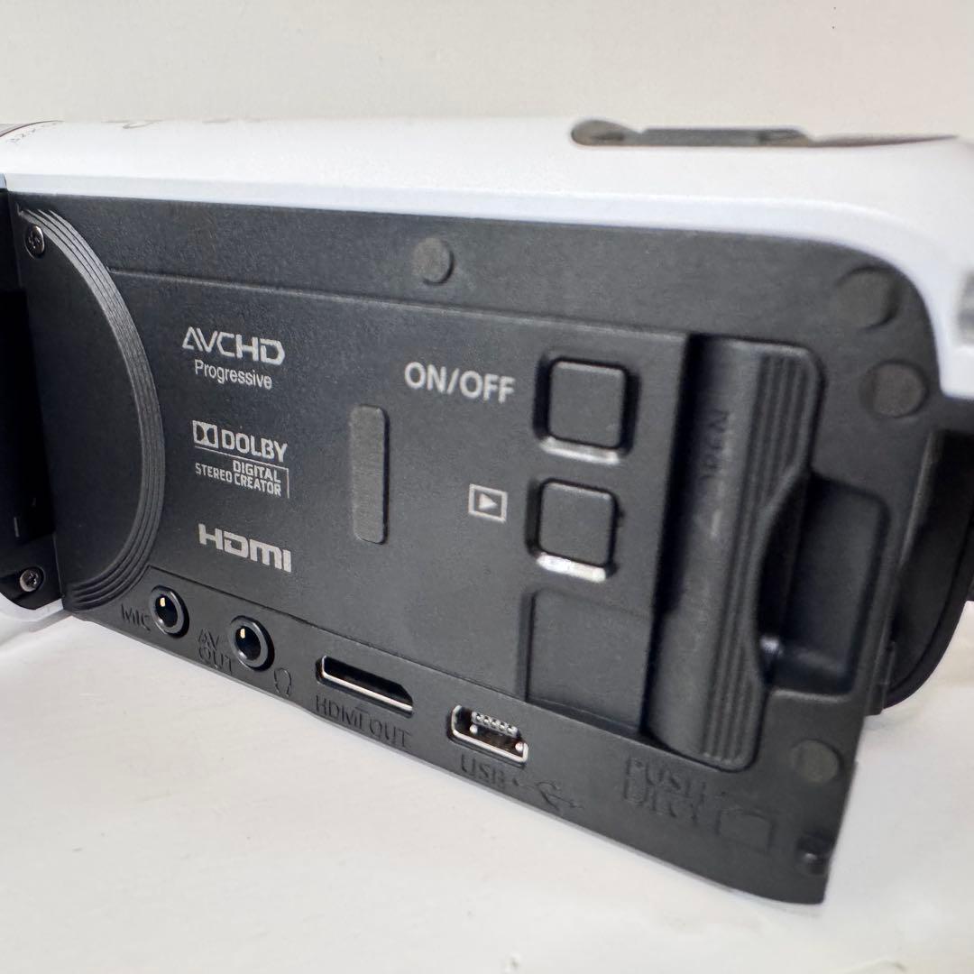 【美品】Canon　iVIS HF R800　ホワイト　SDカード付き