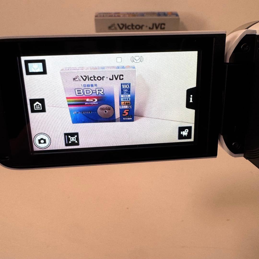 【美品】Canon　iVIS HF R800　ホワイト　SDカード付き