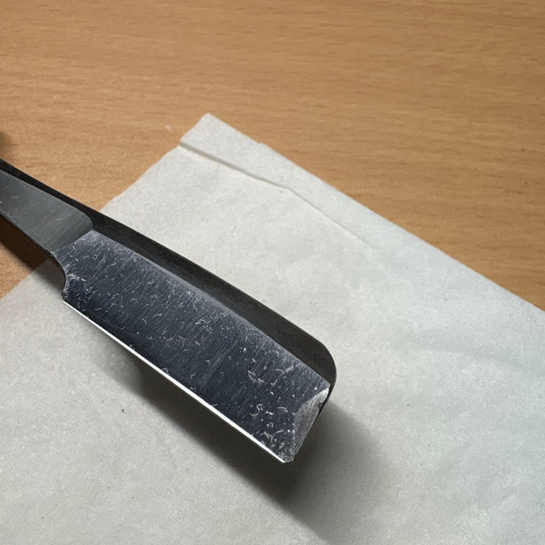 日本剃刀　和剃刀　玉鋼　岩崎　スキ直し済み