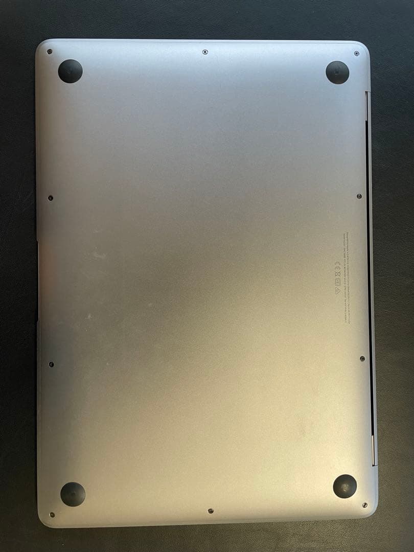 【ジャンク】ディスプレイ破損MacAir13インチM1 シルバー 本体 充電器付