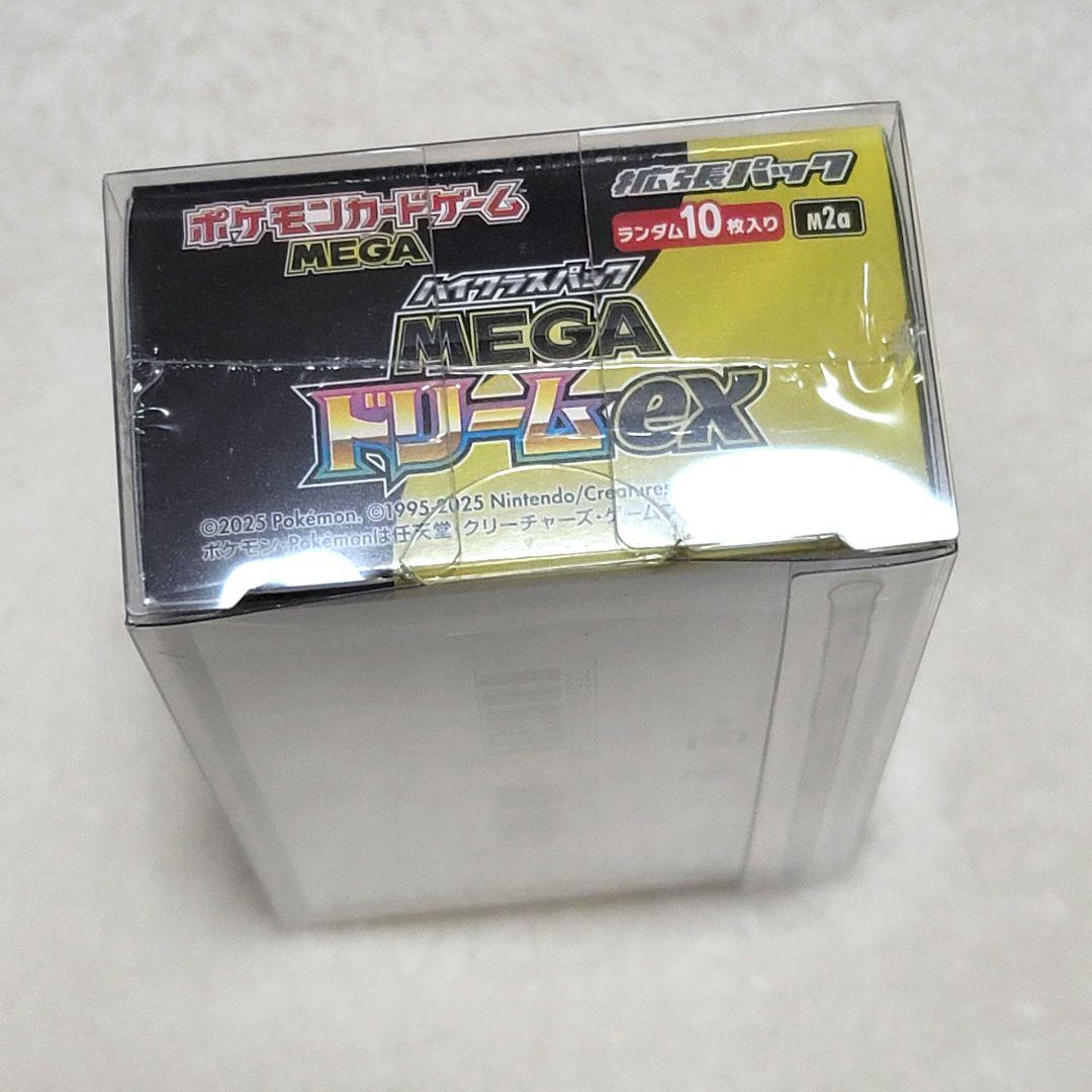 シュリンク付き ポケモンカードゲーム MEGAドリームex 1box