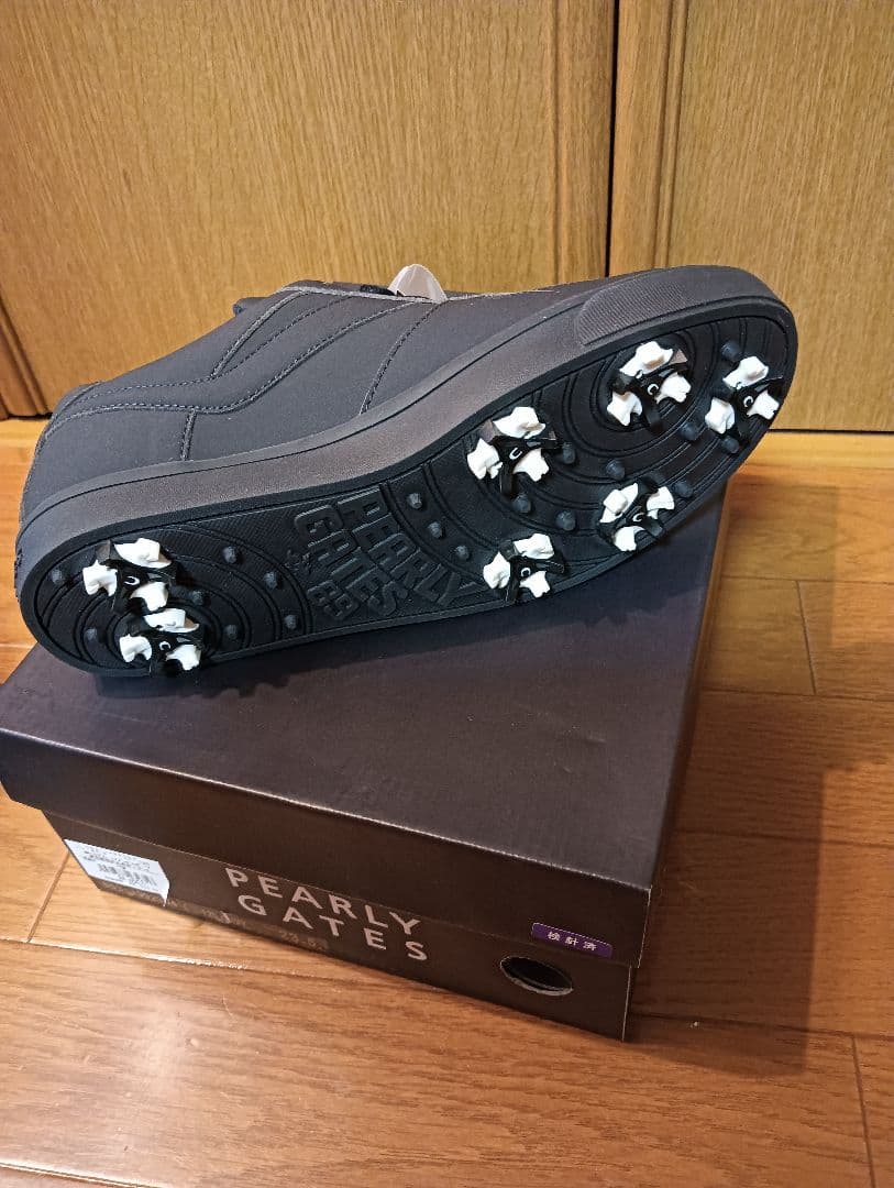 新品　パーリーゲイツ　GOLFシューズ　ローカット　ソフトスパイク　23,5