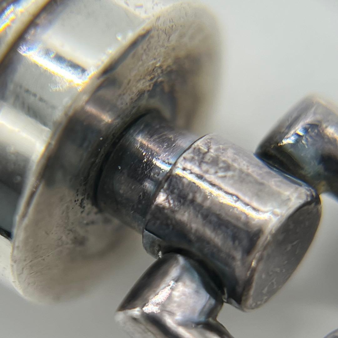 カルティエ CARTIER キーリング SV925 ウッド 希少 ヴィンテージ