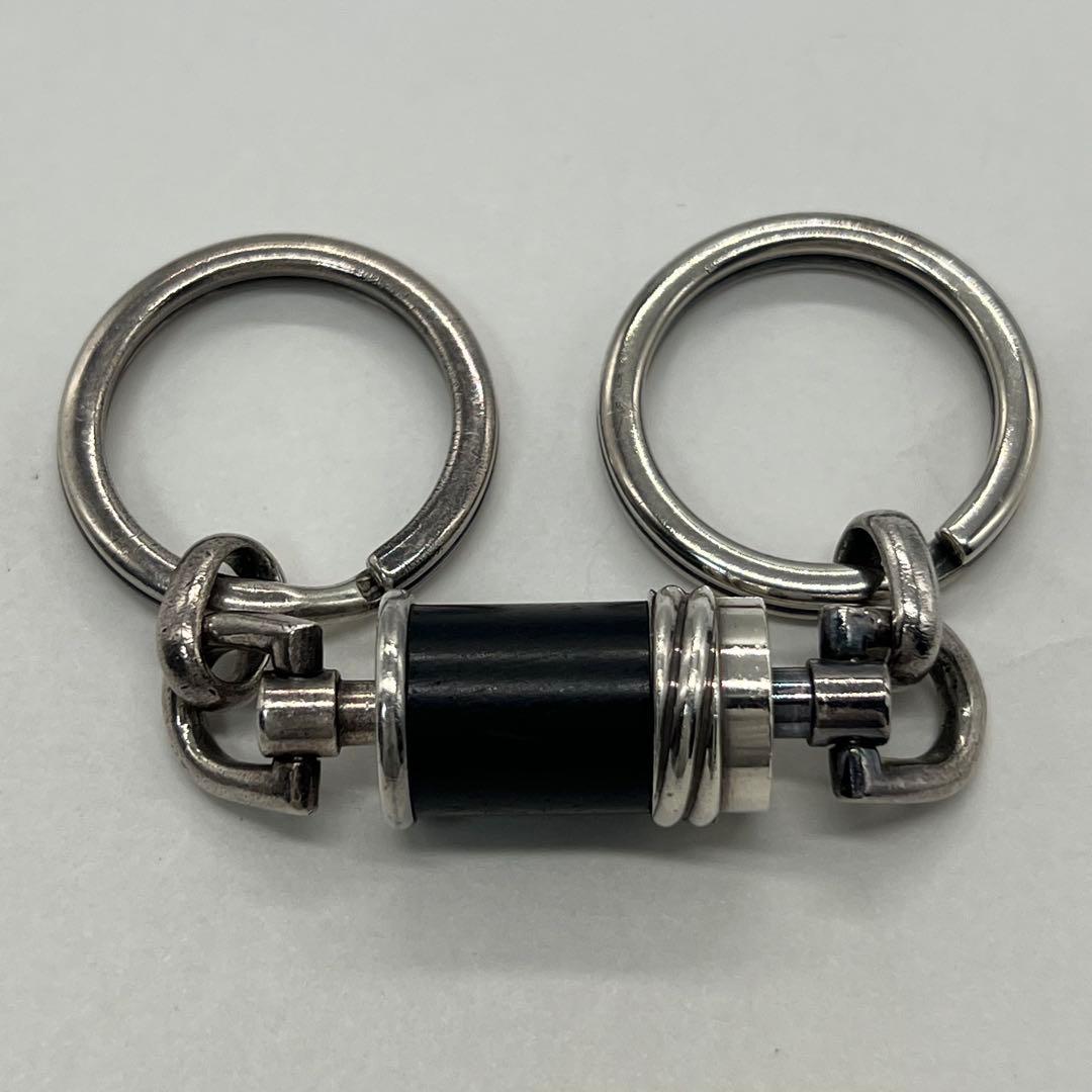 カルティエ CARTIER キーリング SV925 ウッド 希少 ヴィンテージ