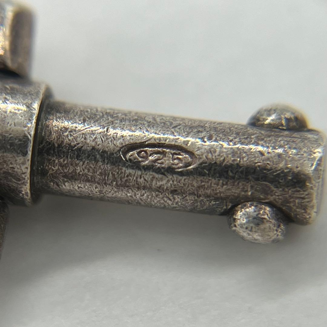 カルティエ CARTIER キーリング SV925 ウッド 希少 ヴィンテージ