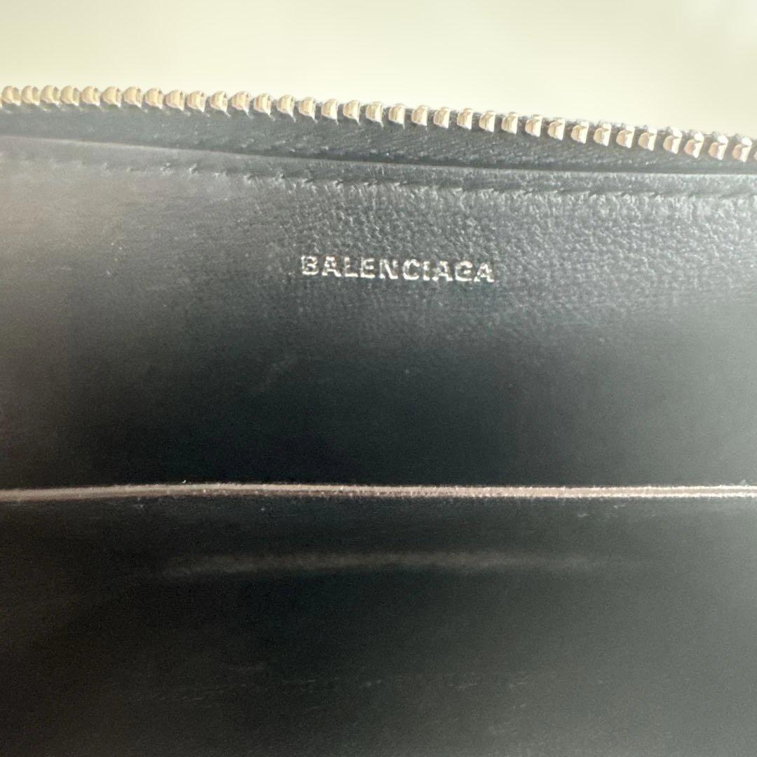 【美品】バレンシアガ　ケース　ラウンドジップ　ファスナー 財布