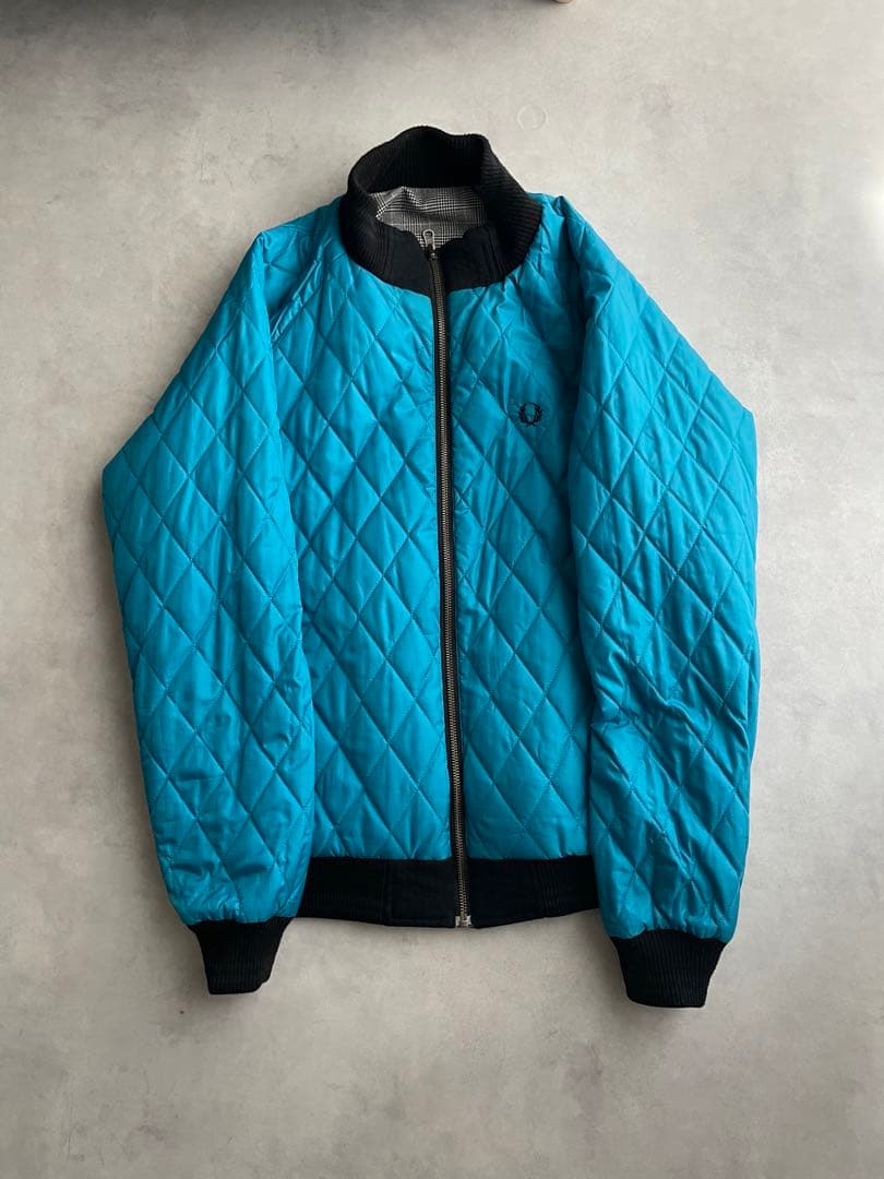 フレッドペリー チェック柄中綿ジャケット