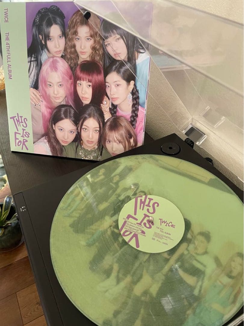 アメリカ限定 TWICE THIS IS FOR D2C限定 アナログ盤LP