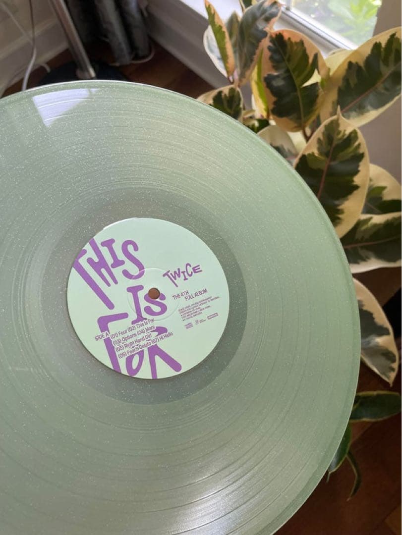 アメリカ限定 TWICE THIS IS FOR D2C限定 アナログ盤LP