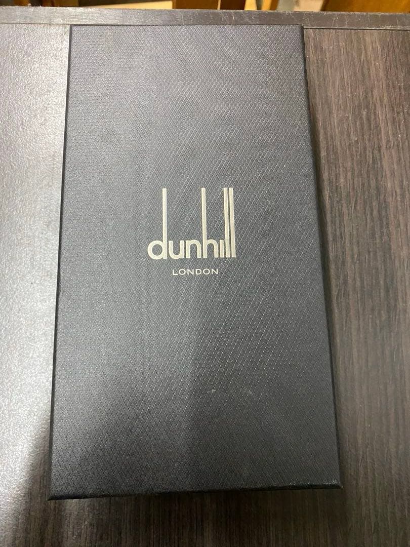 K*)様 dunhill ブラック レザー 長財布