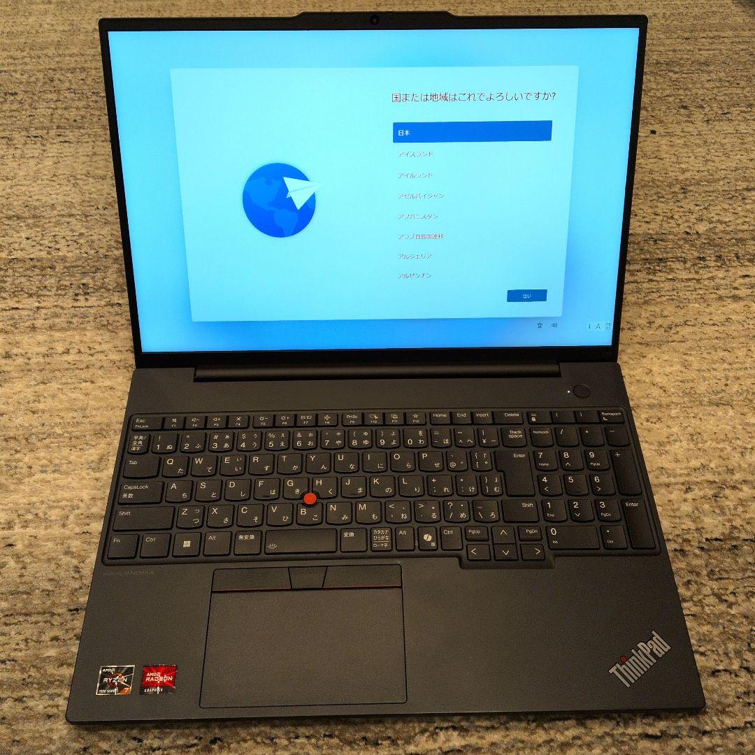 Ryzen 7 7735HS 32GB 【ThinkPad E16 Gen 2】