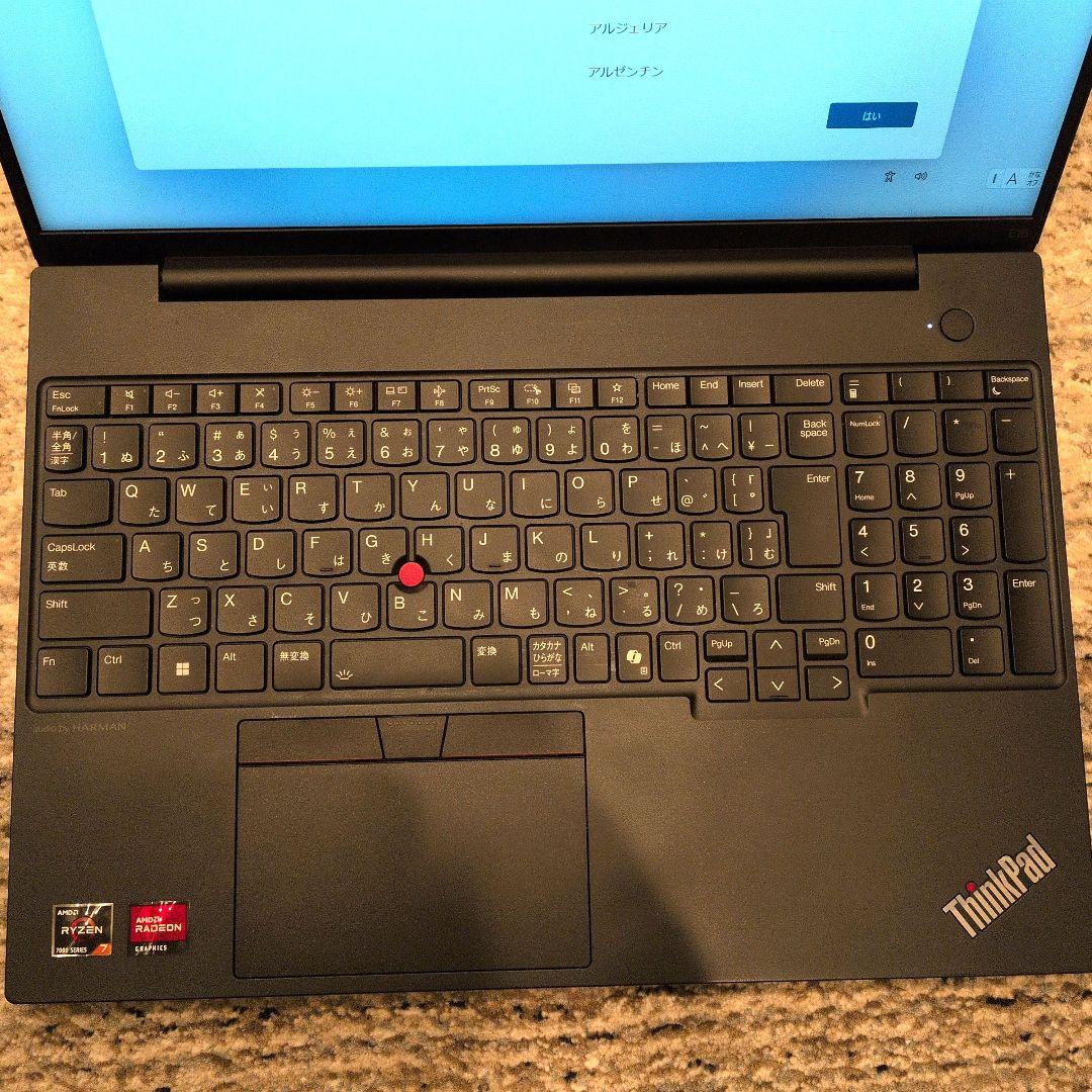 Ryzen 7 7735HS 32GB 【ThinkPad E16 Gen 2】