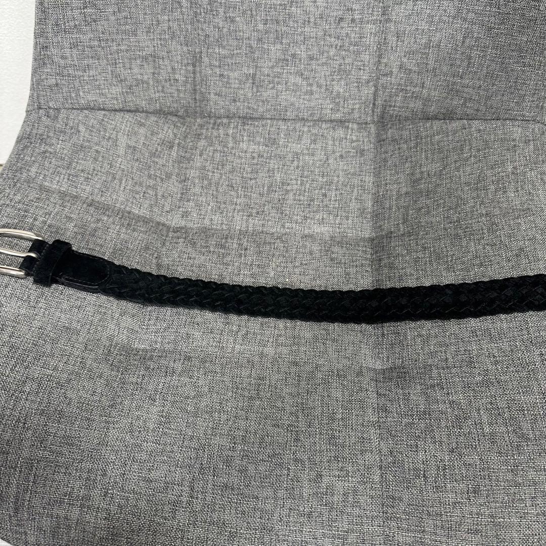 Anderson's メッシュベルト 85 レザー スウェード