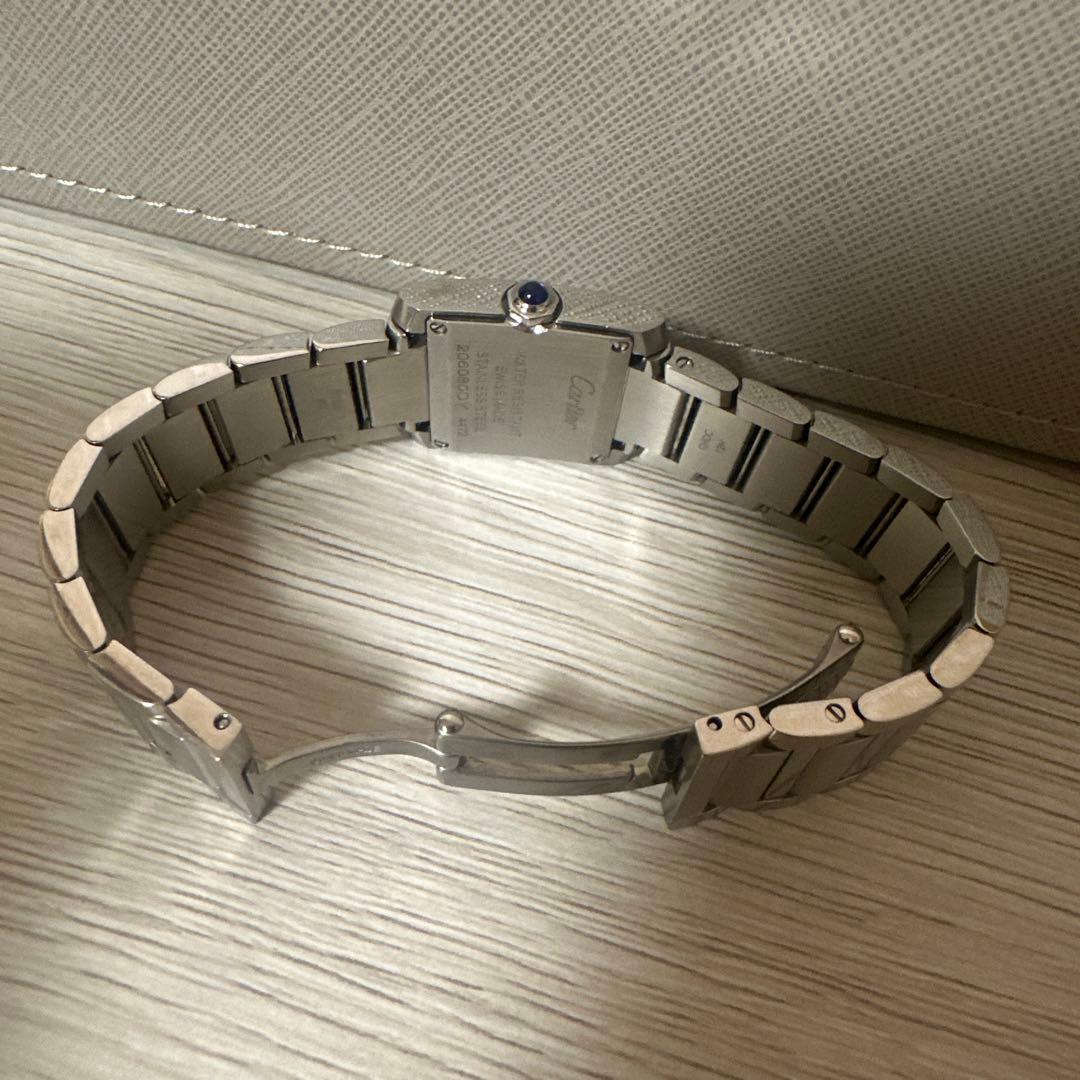 カルティエ美品　タンク フランセーズ ウォッチ