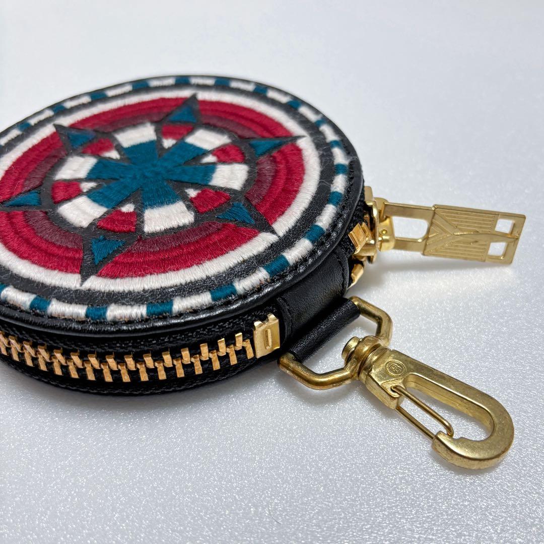 blackmeans ブラックミーンズ ケース ブラック レザー 刺繍