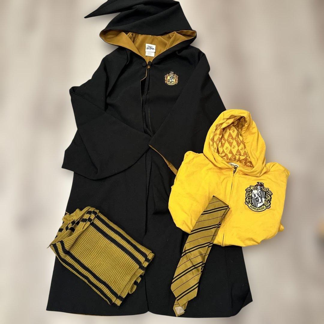 公式 ユニバ購入 ハリーポッター ハッフルパフ ローブ パーカー マフラー