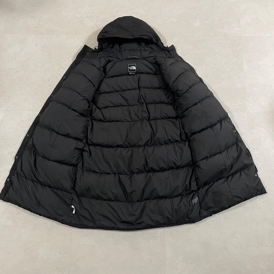 【美品】THE NORTH FACE ロングダウンジャケット XL ブラック