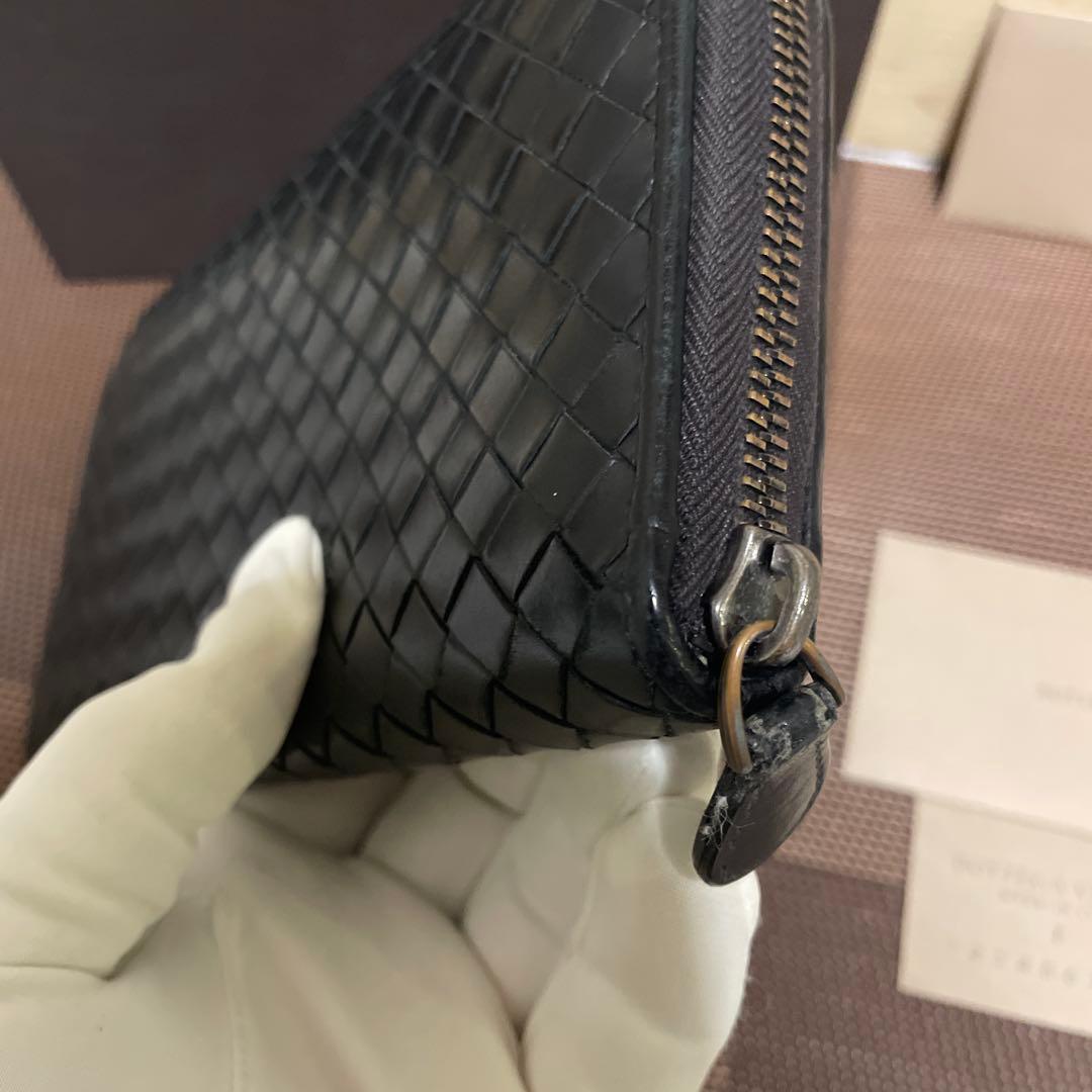 良品☆正規品✨BOTTEGA VENETA ラウンドファスナー長財布　最安値