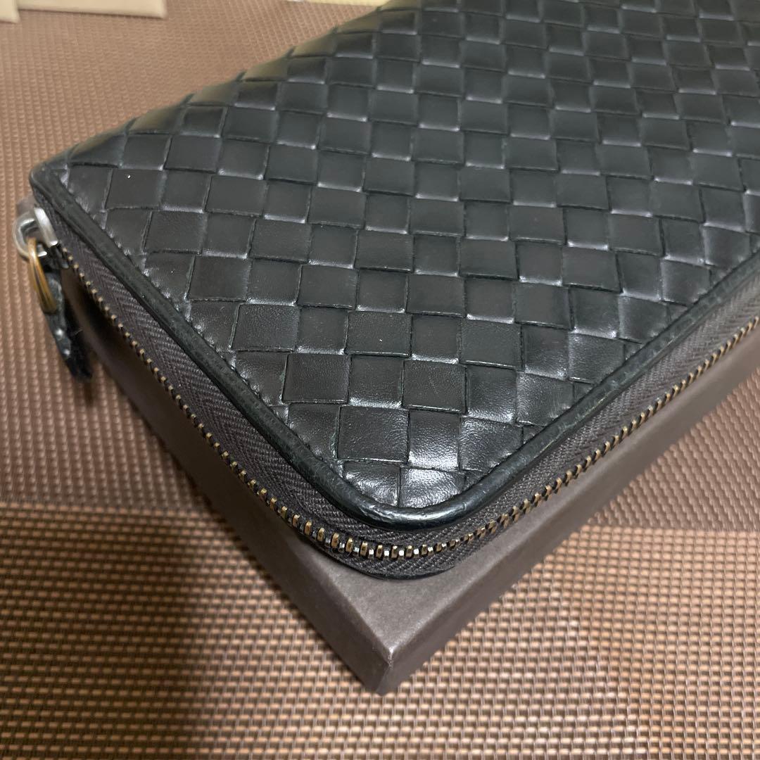 良品☆正規品✨BOTTEGA VENETA ラウンドファスナー長財布　最安値