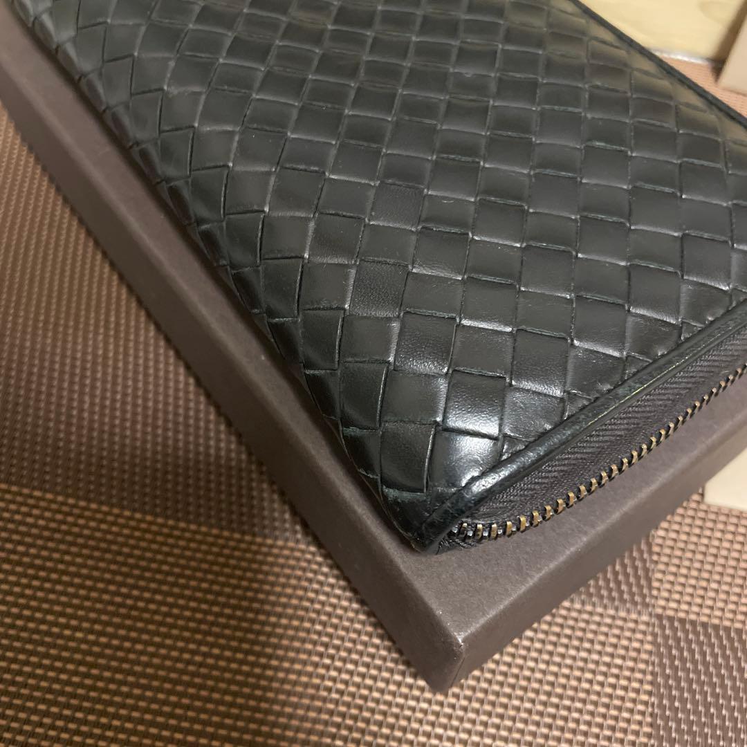 良品☆正規品✨BOTTEGA VENETA ラウンドファスナー長財布　最安値
