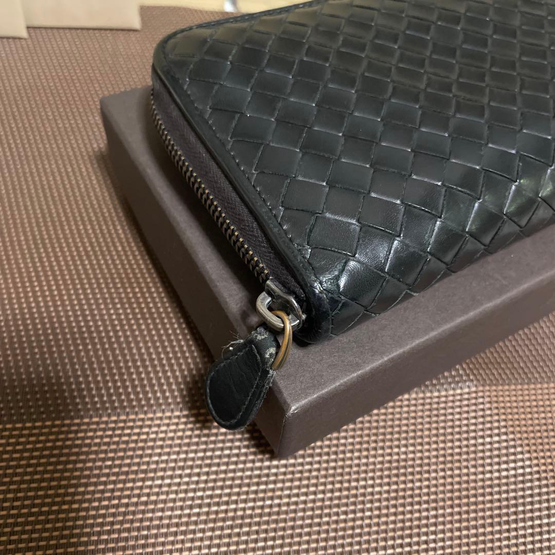 良品☆正規品✨BOTTEGA VENETA ラウンドファスナー長財布　最安値