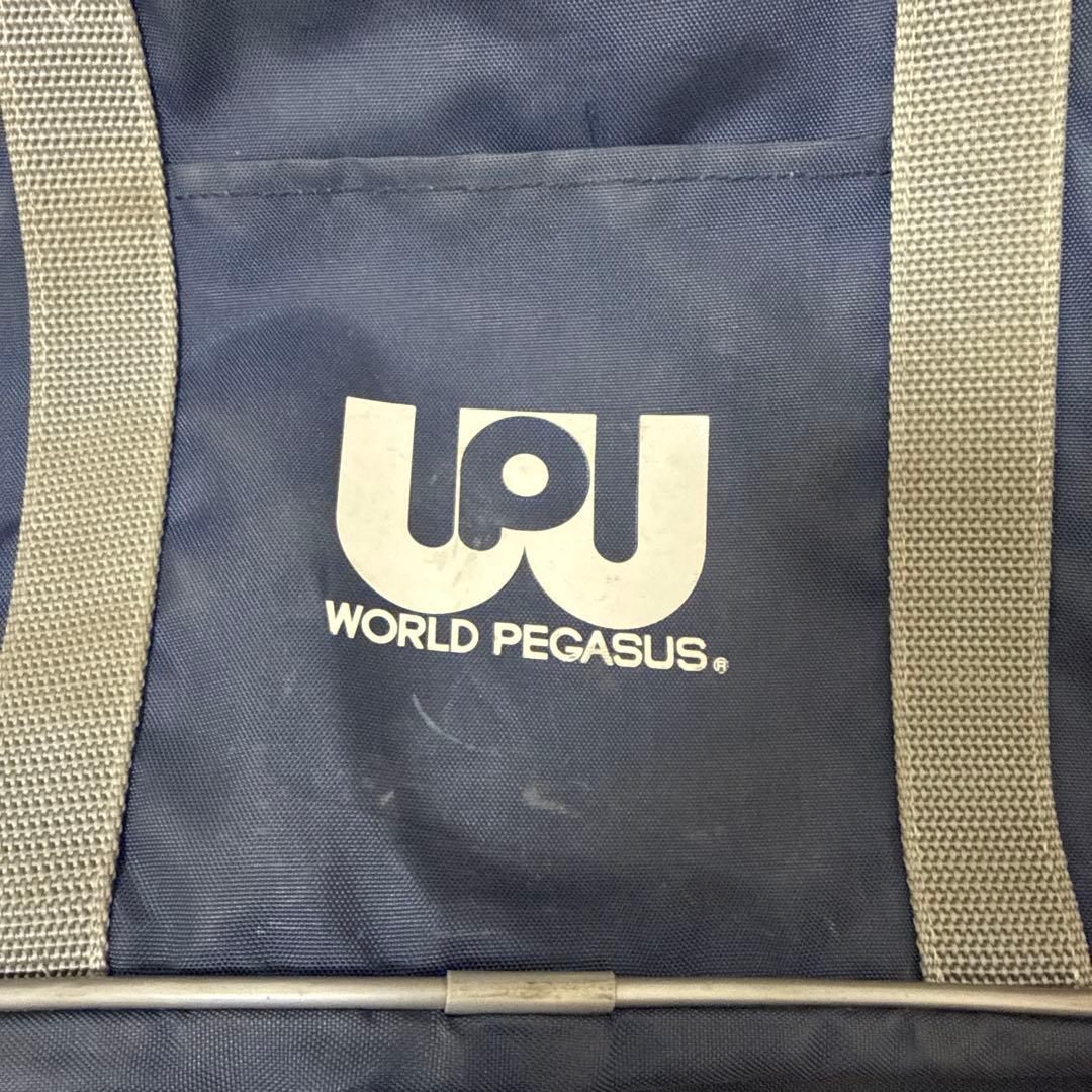 旧ワッペ ワールドペガサス スクバ 紺