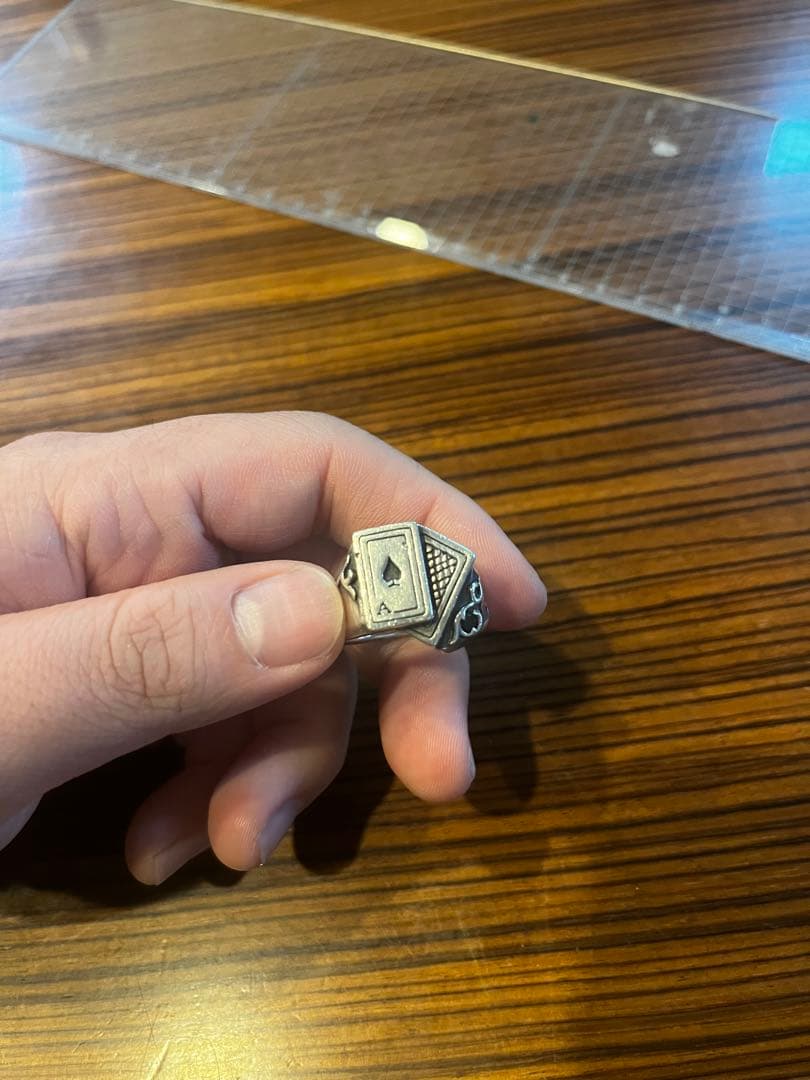 F.A.L スペードリング 21号　シルバーアクセサリー