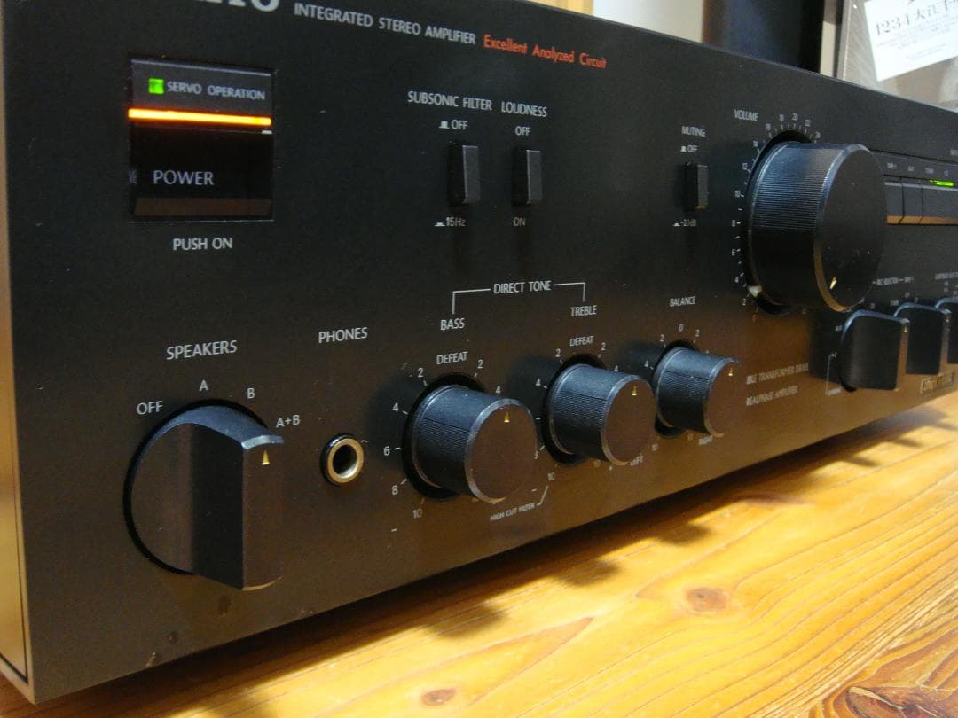 整備済 ONKYO オンキョー プリメインアンプ Integra A-815RX