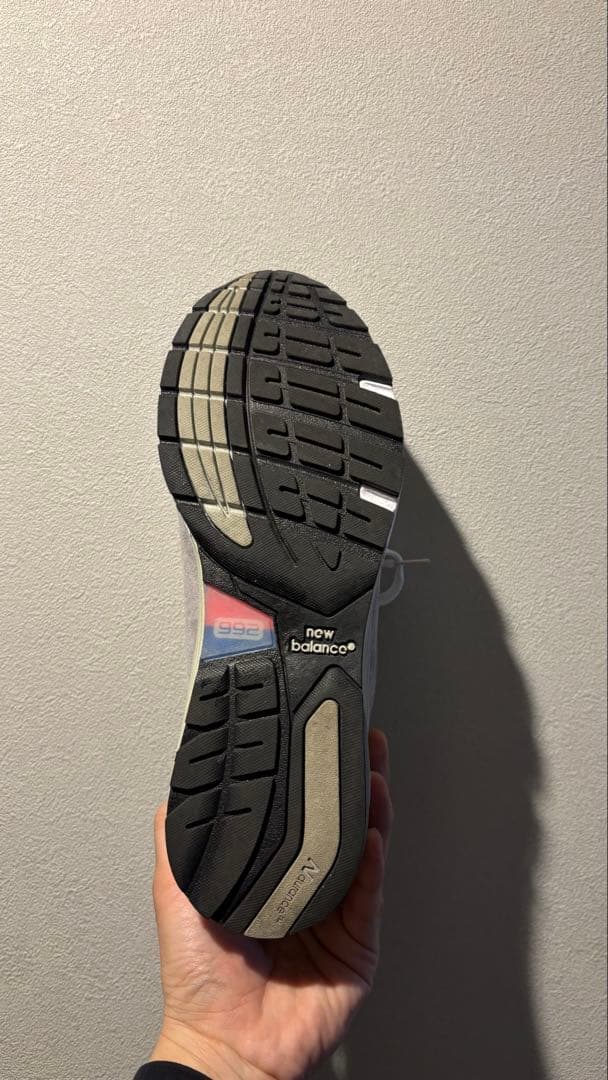 値下げ！試着のみ　New Balance 992 USA グレー　ニューバランス
