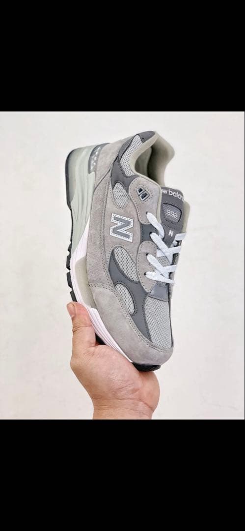 値下げ！試着のみ　New Balance 992 USA グレー　ニューバランス