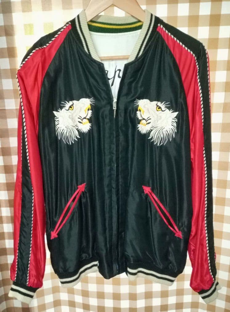 テーラー東洋　リバーシブル スカジャン Lサイズ