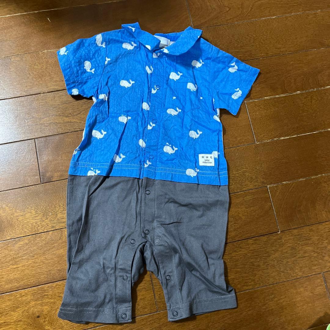 ミキハウス80新品たぐ付き3点ロンパース靴下おまけです。全部で15点値下げ中