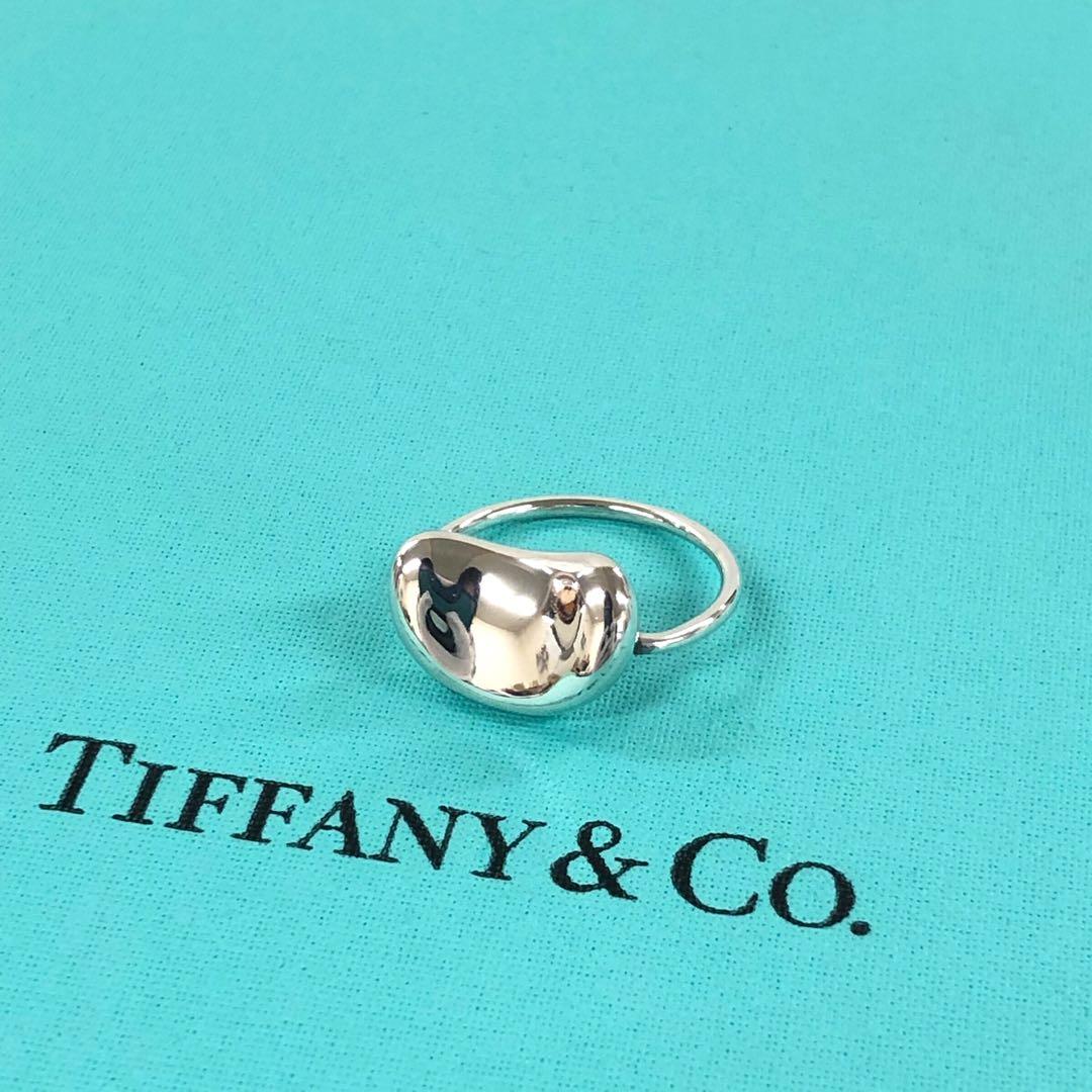 超美品 Tiffany＆Co. ティファニー ビーンズ リング SV 925