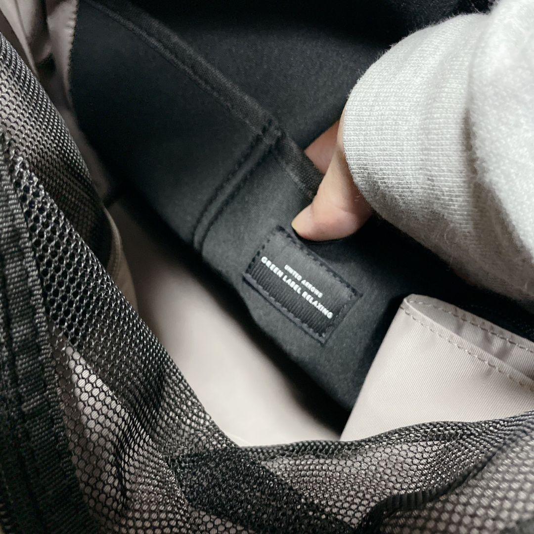 Green Label Relaxing　グレー　トートバッグ　大容量　メンズ