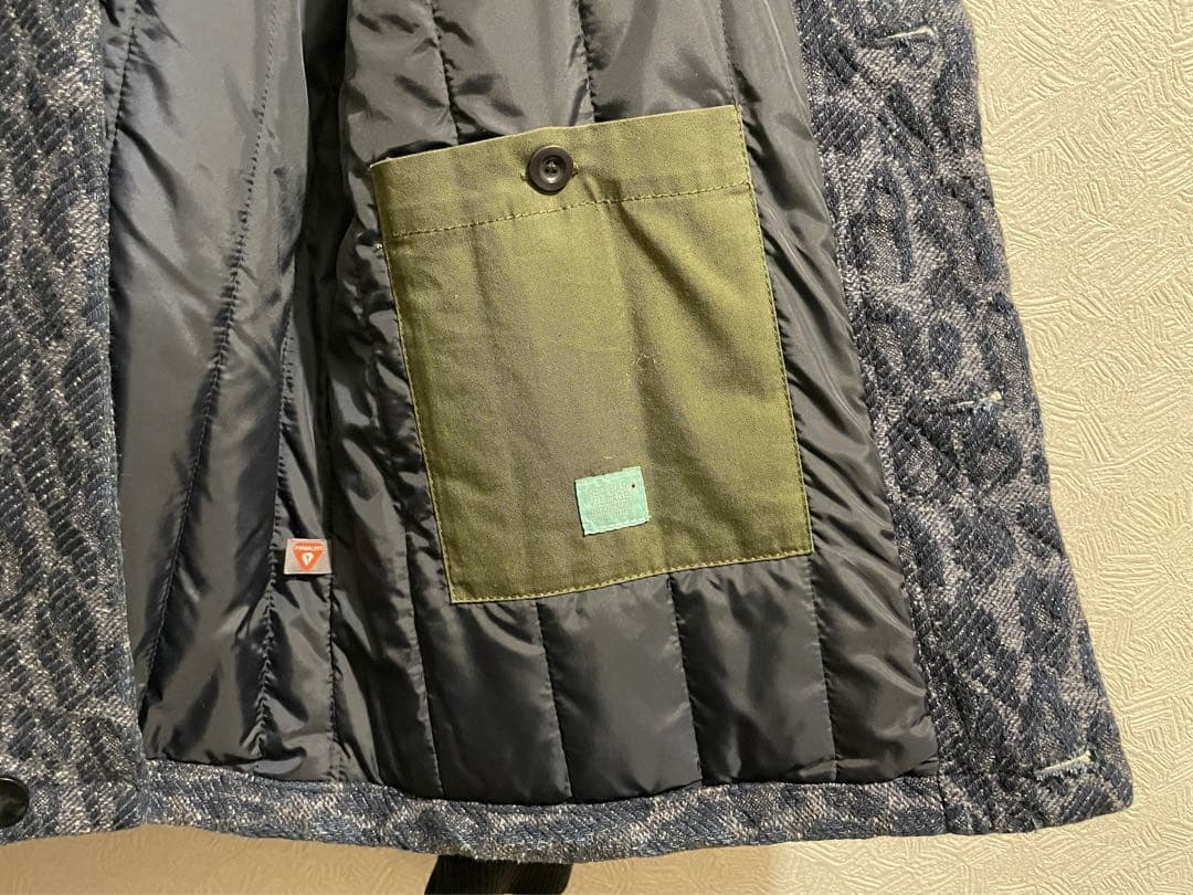 Paul Smith RED EAR レオパード デニム × レザー スタジャン