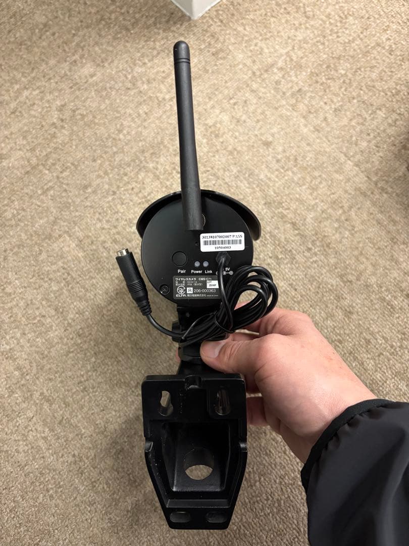 【美品】エルパ ELPA CMS-7110 防犯カメラ モニター 純正品