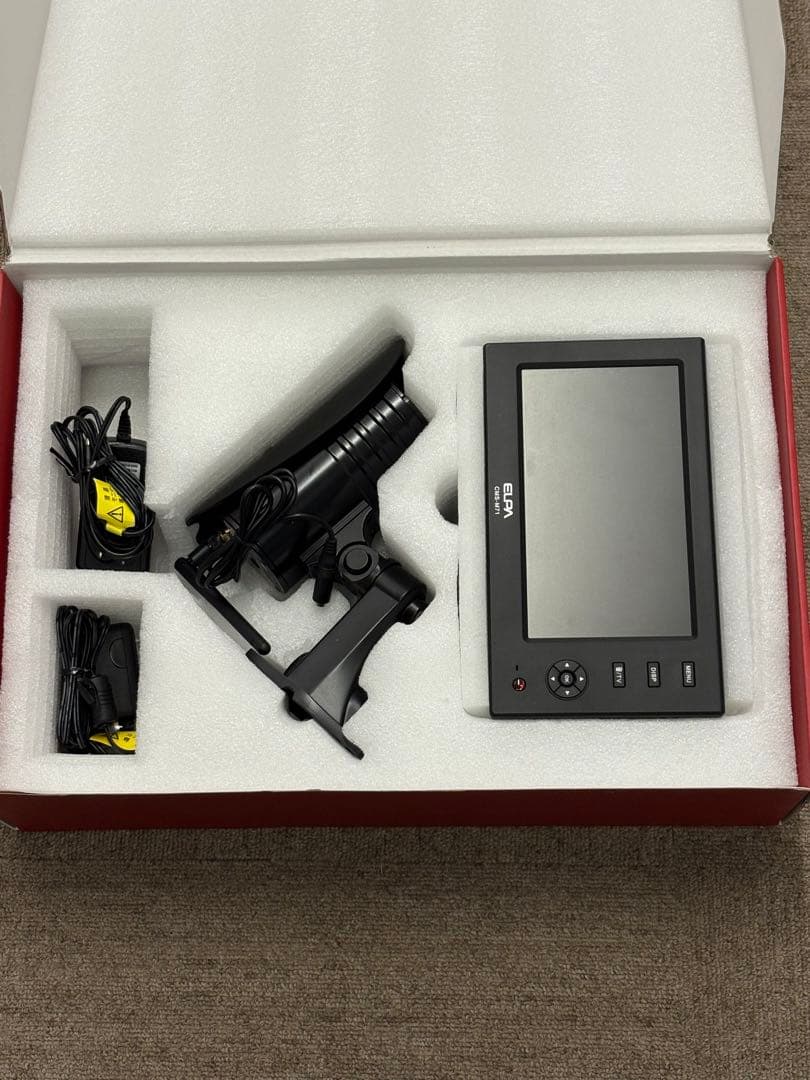 【美品】エルパ ELPA CMS-7110 防犯カメラ モニター 純正品